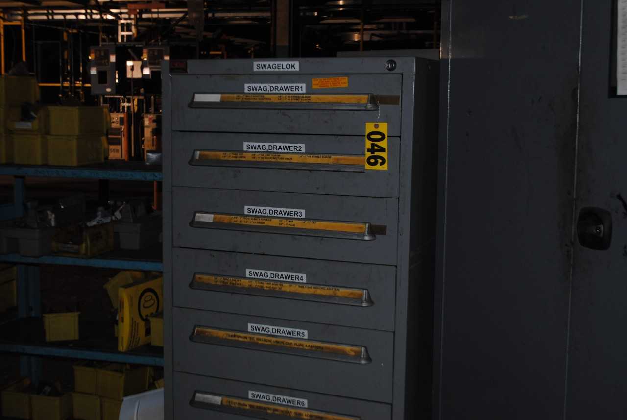 Swagelok Parts Cabinet - MISCELLANEOUS