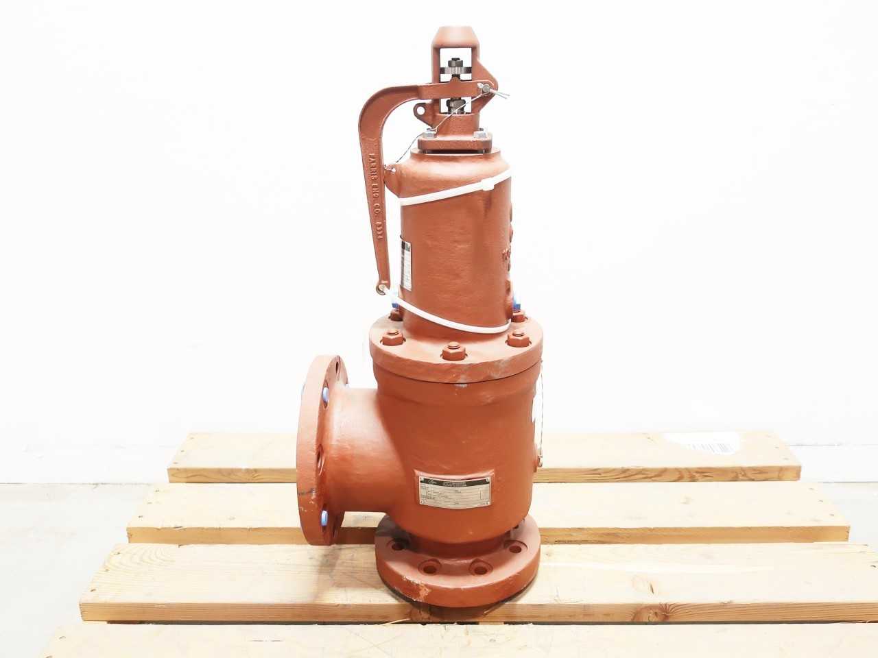 FARRIS 26NA10L-170/GE 4N6 500GPM STEEL FLANGED 13.8PSI 4/6IN RELIEF VALVE - RELIEF VALVE
