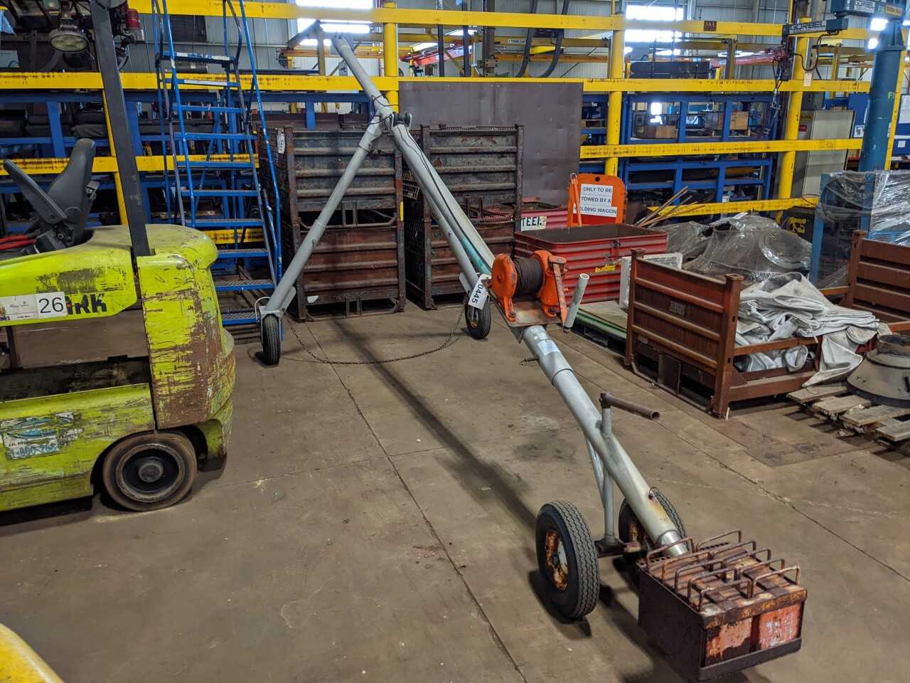 PORTA-HOIST FVO 13-9-01 CHAIN HOIST CRANE - LIFTING EQUIPMENT