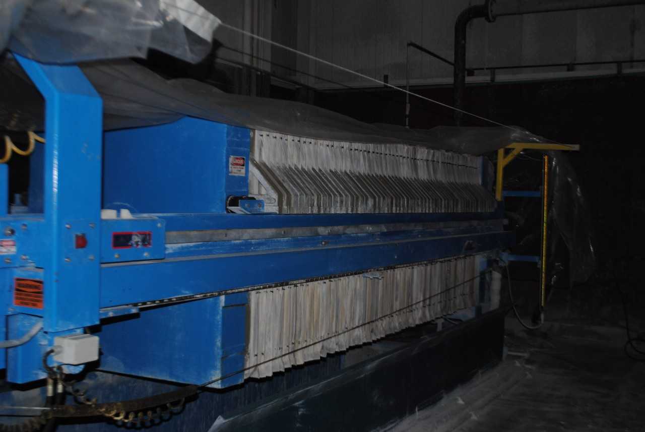 Sperry Filter Press, Type EHCP, max pressure 100 psi, size 1225 MM - MISCELLANEOUS