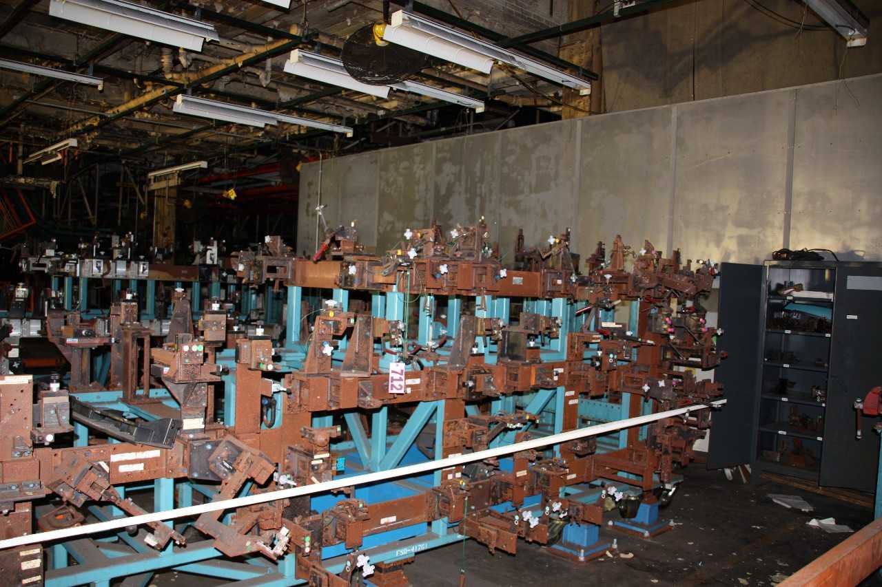2 job master fixtures, 1 work bench, 2 cabinets  - MISCELLANEOUS