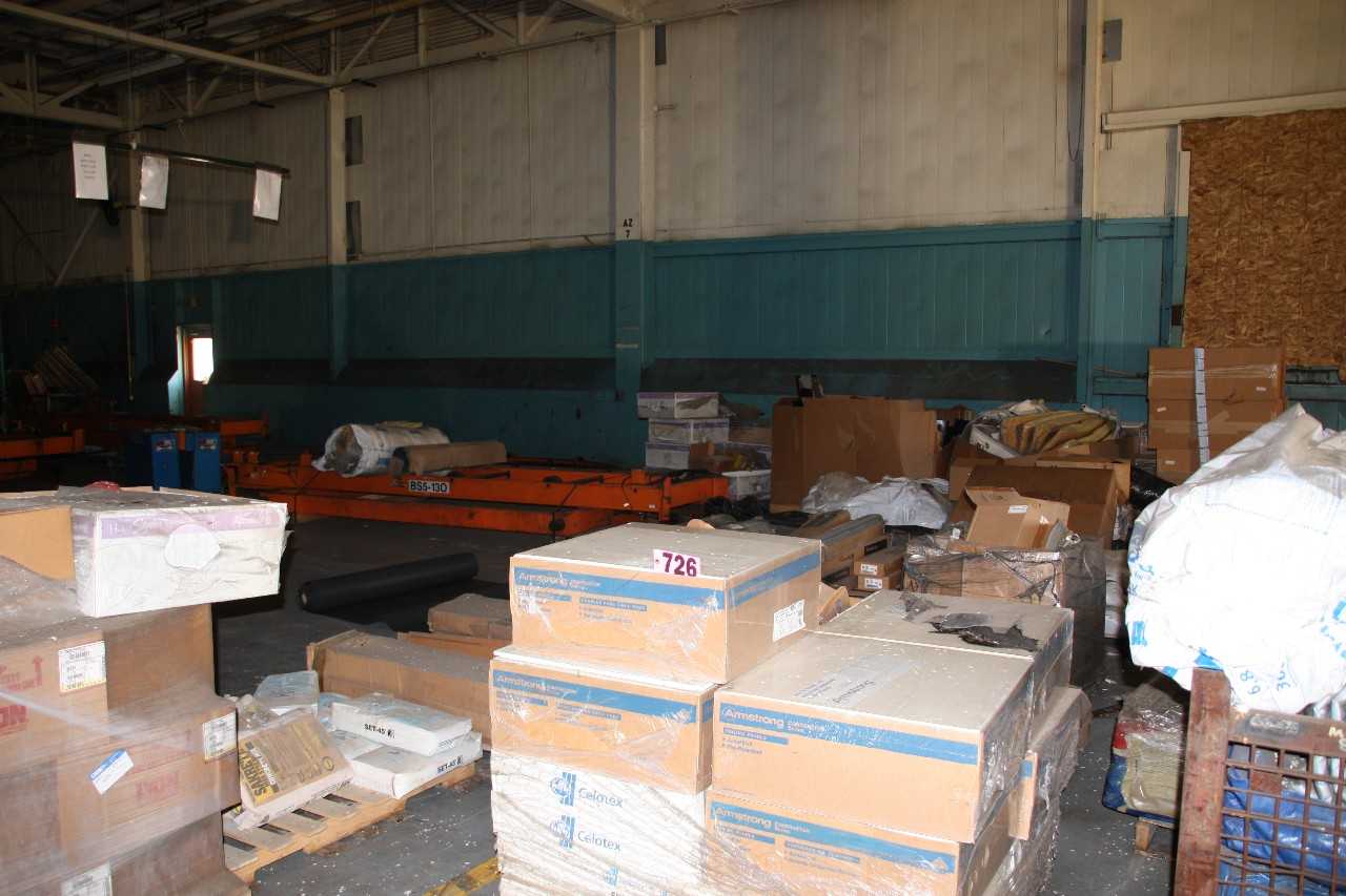 3 body carriers,12 gondolas, misc. material racks, 30 pcs planks 2x6x12 ceiling  - MISCELLANEOUS