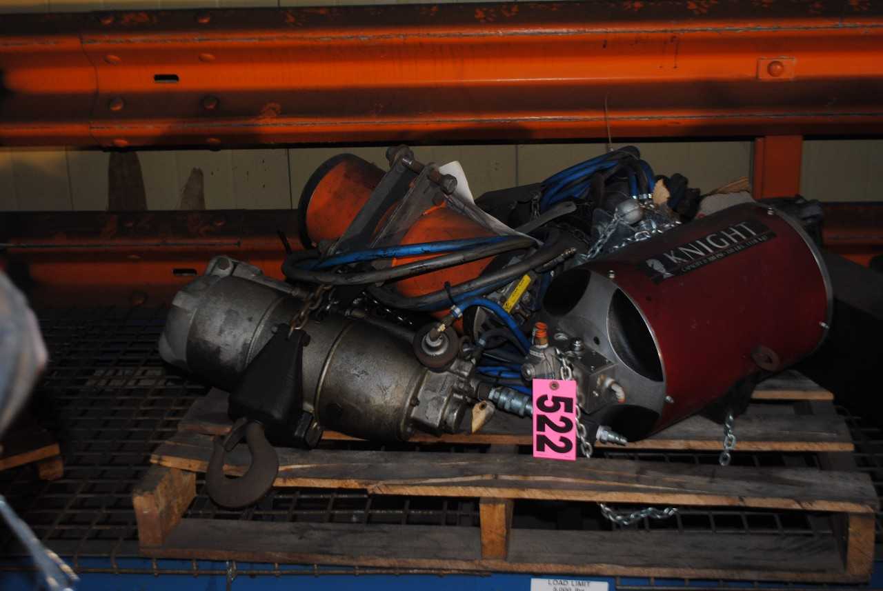 Air Balancers and Assorte Hoists Qty 5 - MISCELLANEOUS