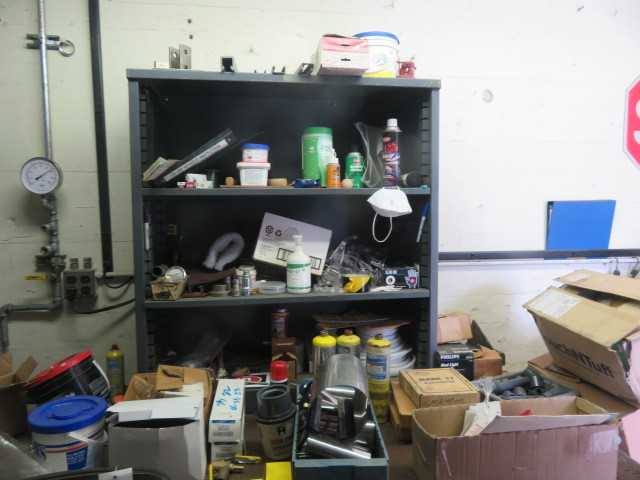 Cabinet, table, under table, all contents in pictures - MISCELLANEOUS