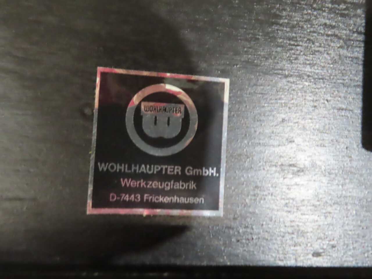 Wohlhaupter Boring Head - MACHINE TOOLING
