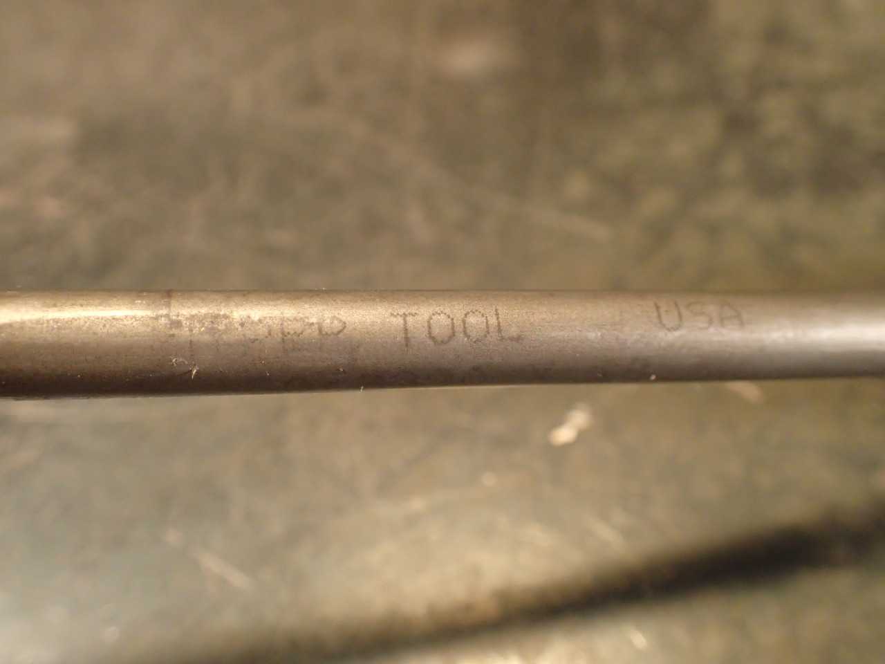 Hyper Tool .3390" "R" x 28" OAL Coolant Fed Deep Hole Gun Drill: Carbide Tipped - MACHINING ACCESSORIES & TOOLING