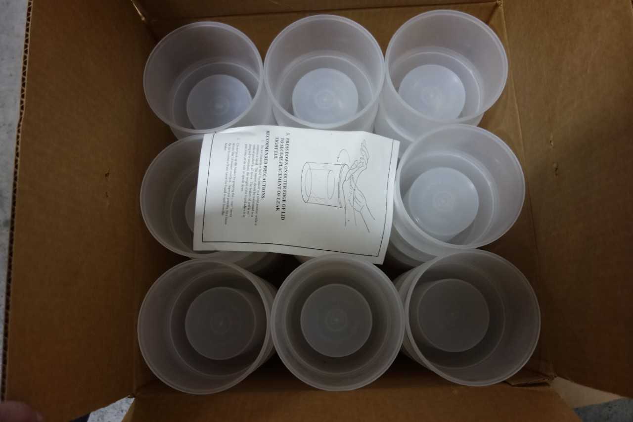 LOT OF 4 BOXES OF 32 MARINELLI BEAKERS - LAB & SCIENTIFIC