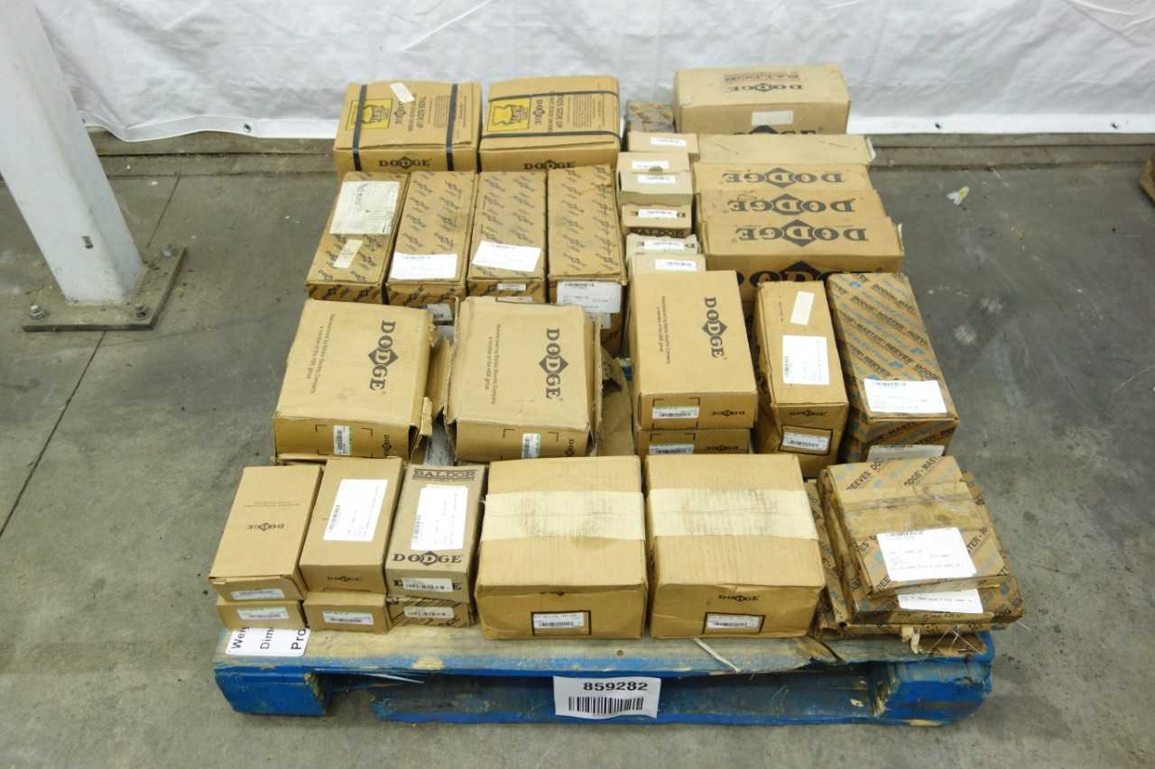 PALLET OF ASSORTED DODGE BEARINGS - BEARINGS