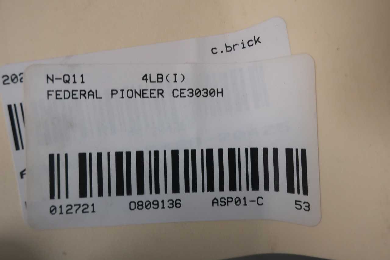 FEDERAL PIONEER CE3030H MOLDED CASE CIRCUIT BREAKER 3P 30A 600V-AC - CIRCUIT BREAKERS