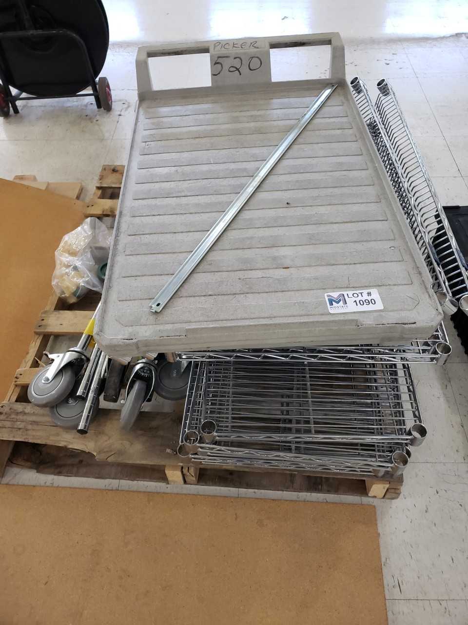 Rolling Bakers Rack No Contents - MISCELLANEOUS Rolling Bakers Rack No Contents - MISCELLANEOUS