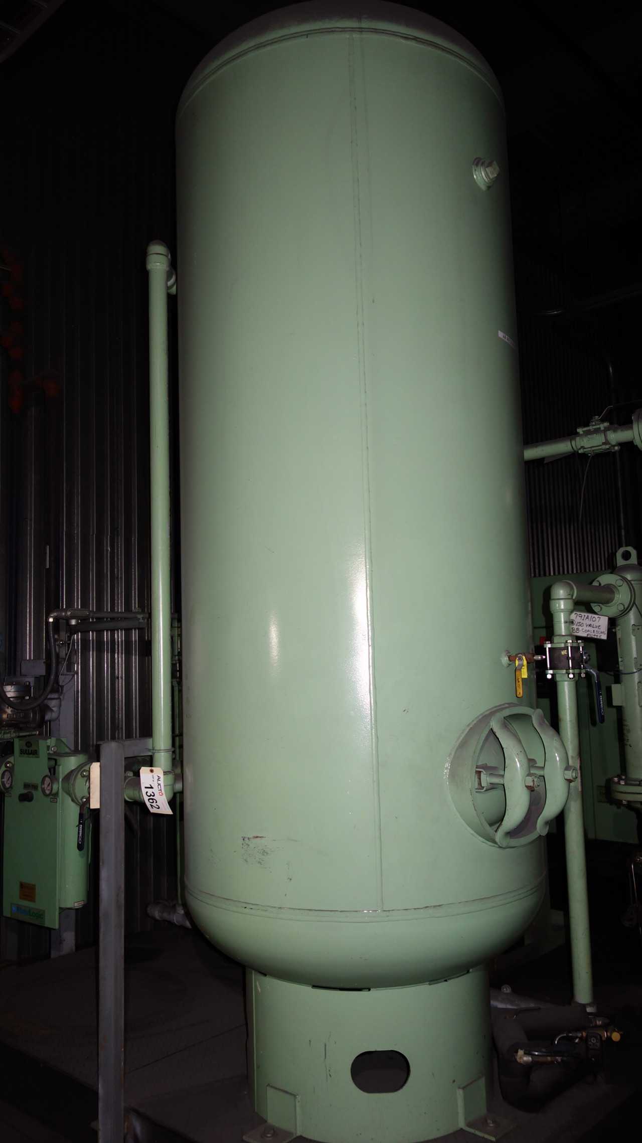 SILVAN INDUSTRIES COMPRESSED AIR RECEIVER TANK - PROCESS EQUIPMENT