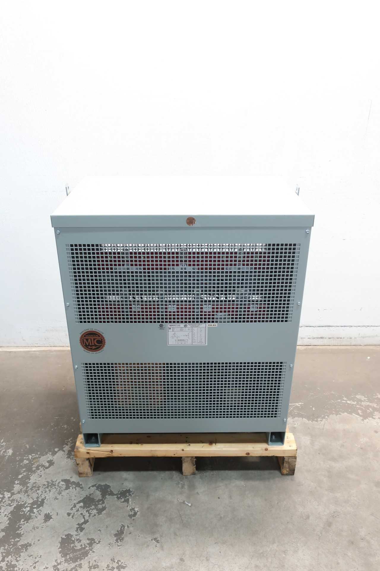 Marcus MT95A1 Transformer 208y/120 3ph 95kva 600v-ac - CONTROL TRANSFORMERS