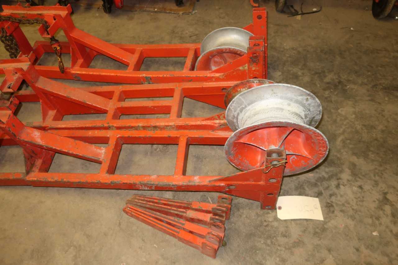 LOT OF 3 ASSORTED CONDUIT ADAPTERS FOR CABLE PULLING - TRAILER MOUNTED EQUIPMENT
