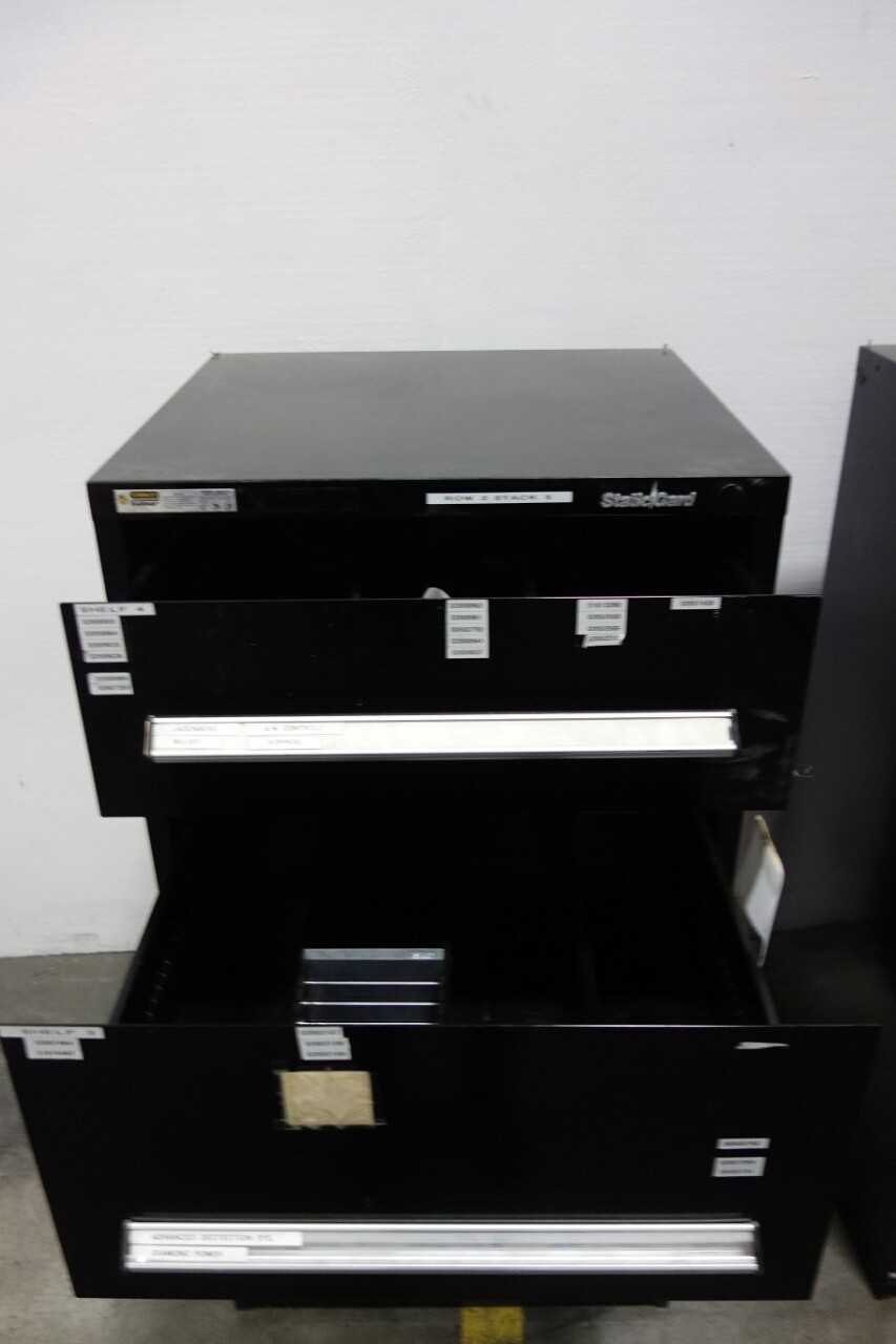 STANLEY VIDMAR STATICGARD 4 DRAWER CABINET - TOOL STORAGE