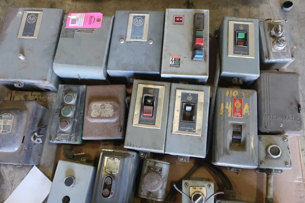 1 PALLET OF ASSORTED ELECTRICAL - ELECTRICAL COMPONENTS