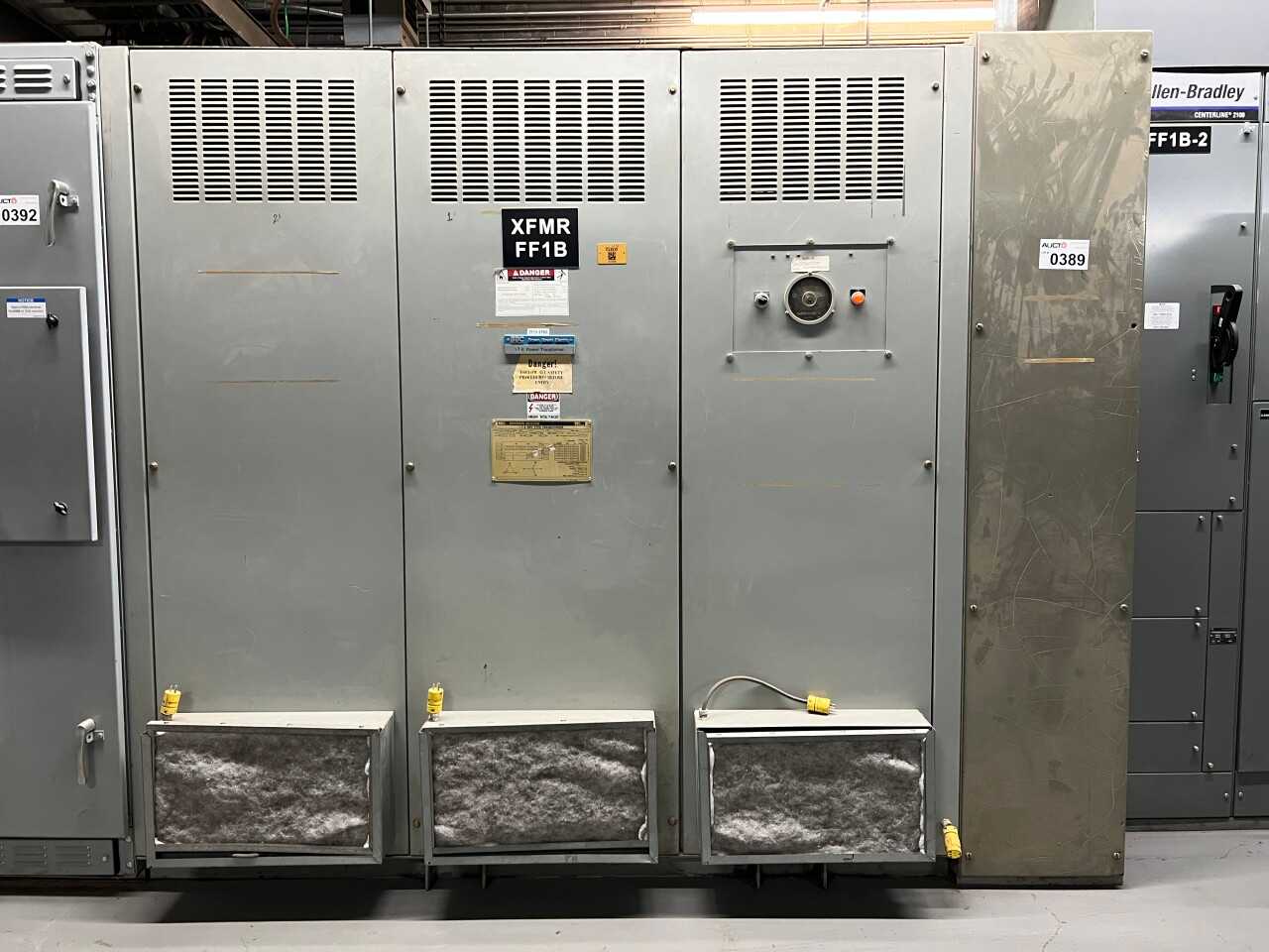 BBC 1500KVA dry transformer - CONTROL TRANSFORMERS