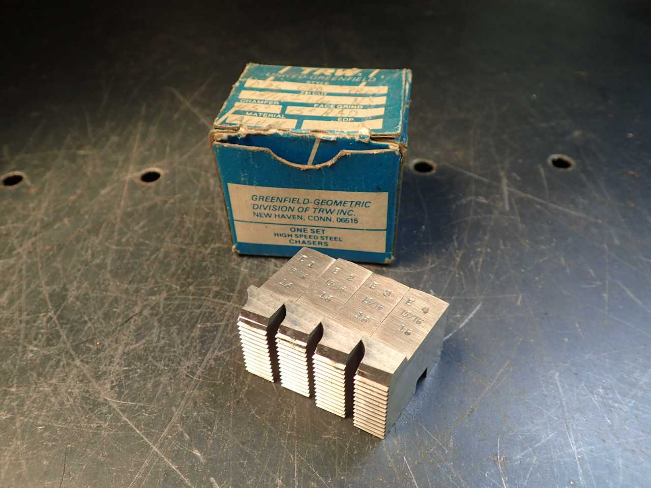 TRW Geometric 15/16" Projection Thread Threading Chasers for 1" DS DSA Die Heads - HOLEMAKING TOOLS