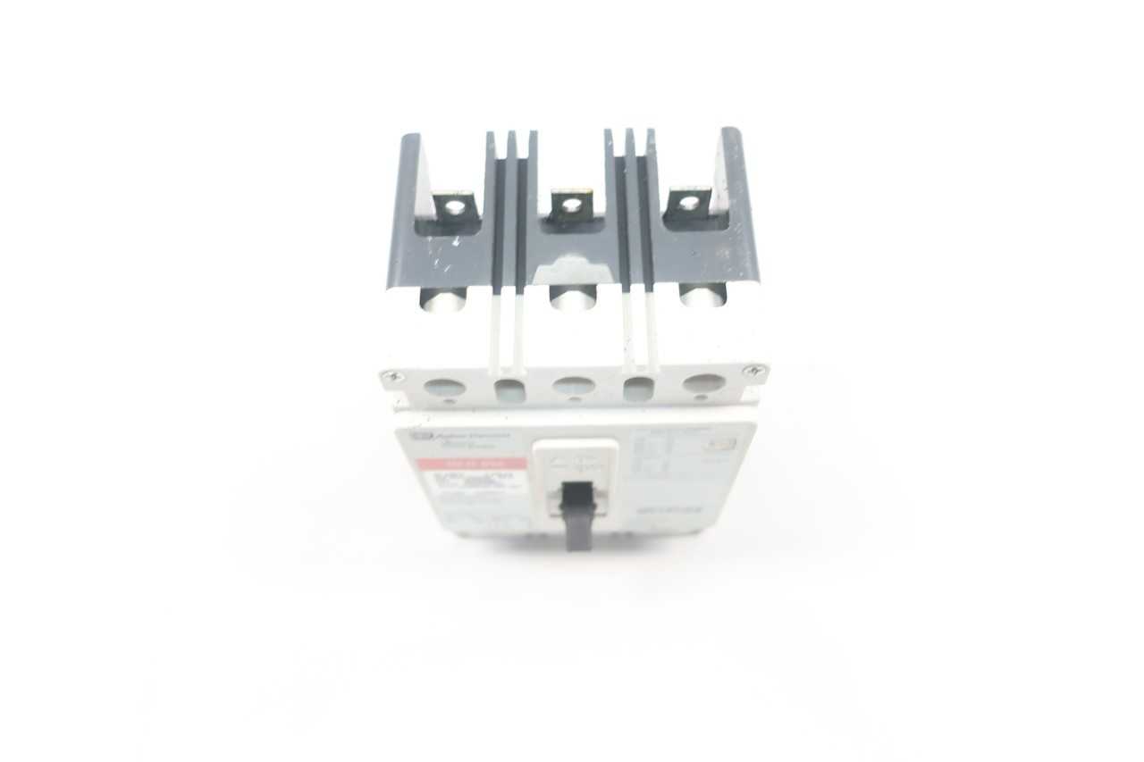 CUTLER HAMMER HFD3080L 3P 80A AMP 600V-AC MOLDED CASE CIRCUIT BREAKER - CIRCUIT BREAKERS