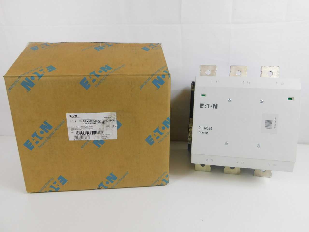 Quantity of 1x XTCE580N22SWDE Contactors - CONTACTORS