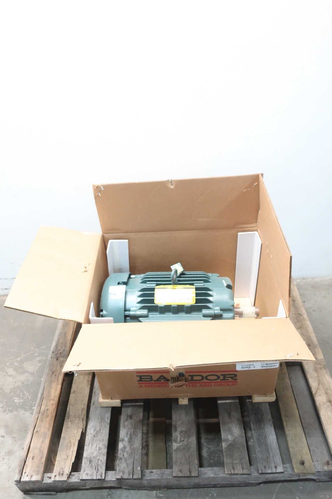 BALDOR ECP2333T SUPER-E XEX 254T 3PH 15HP 1765RPM 1-5/8IN 230/460V-AC AC MOTOR - ELECTRIC MOTORS