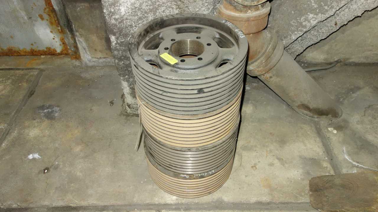 LOT OF 4 DODGE 4-5V15.00F V-BELT SHEAVES - MISCELLANEOUS