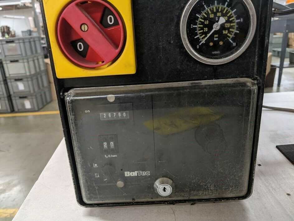 BalTec Orbital Riveter RN080 3ph 440V 1640rpm w Lighted Stand - MACHINING ACCESSORIES & TOOLING