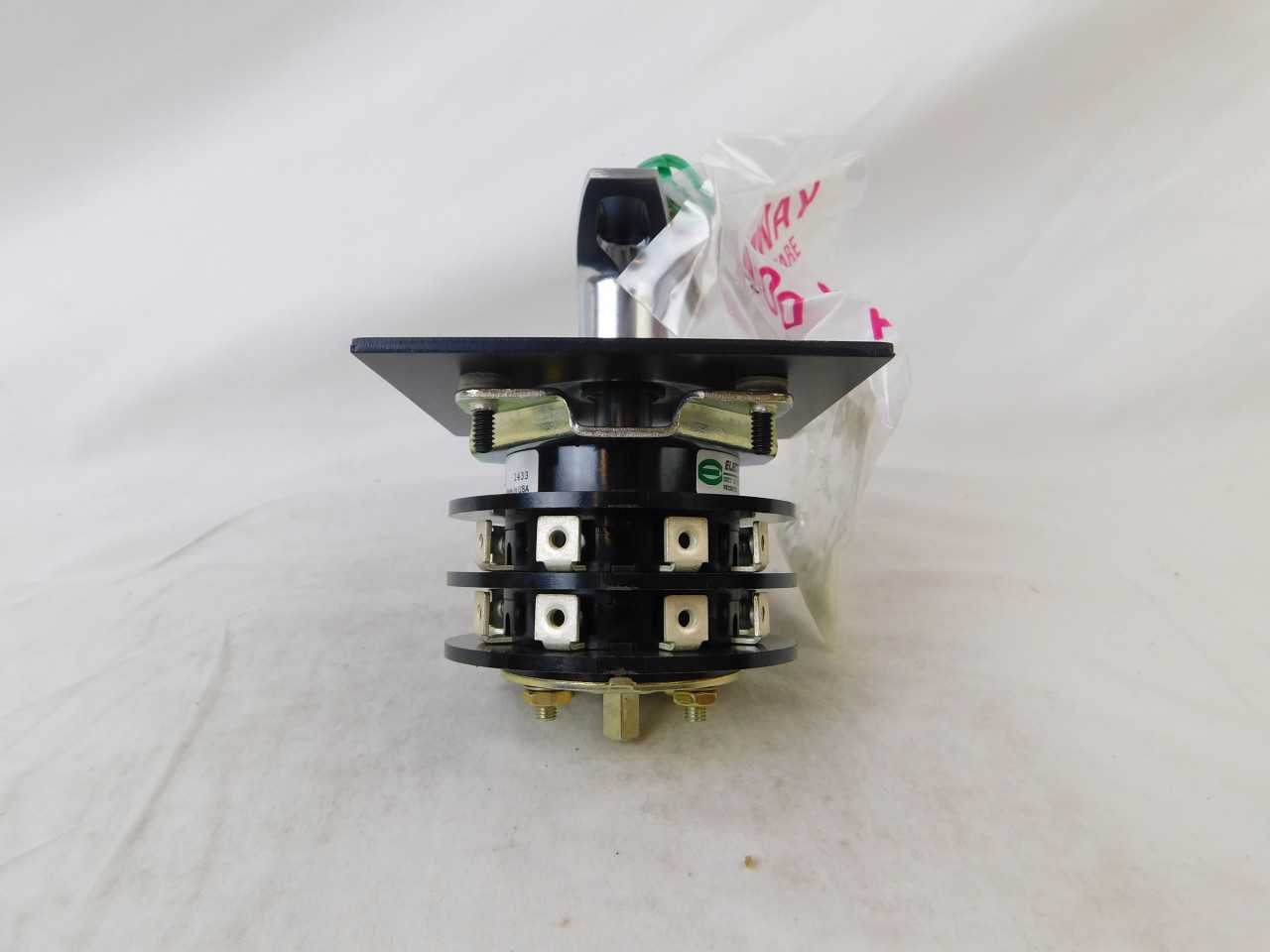 Quantity of 6 New Surplus ElectroSwitch 24202ABU Switch Key Switch 20A 120V - ELECTRICAL COMPONENTS