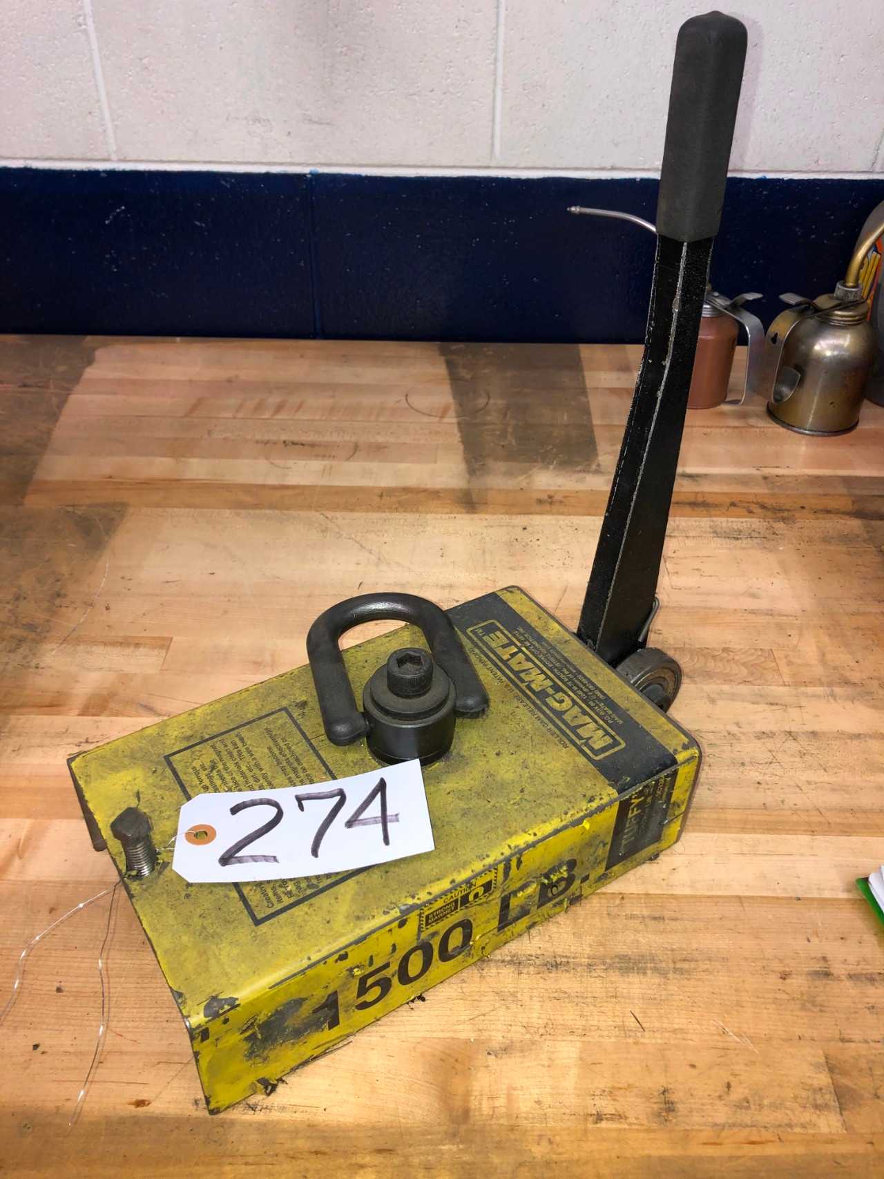 1500 Lb Mag-Mate Magnetic Lifter - ELECTRIC POWER TOOLS