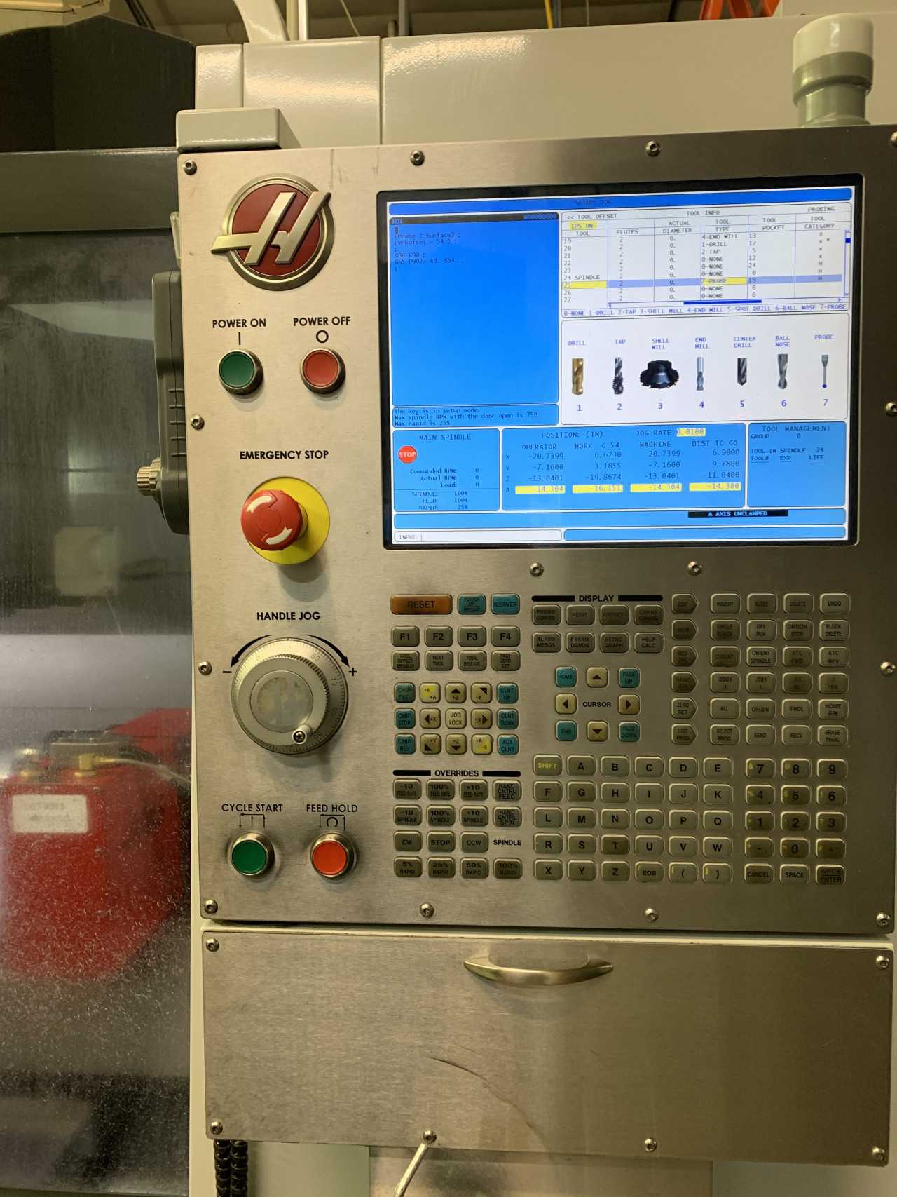 Haas VF3 CNC Vertical Machining Center Heavy Duty Gearbox - CNC MACHINING CENTERS