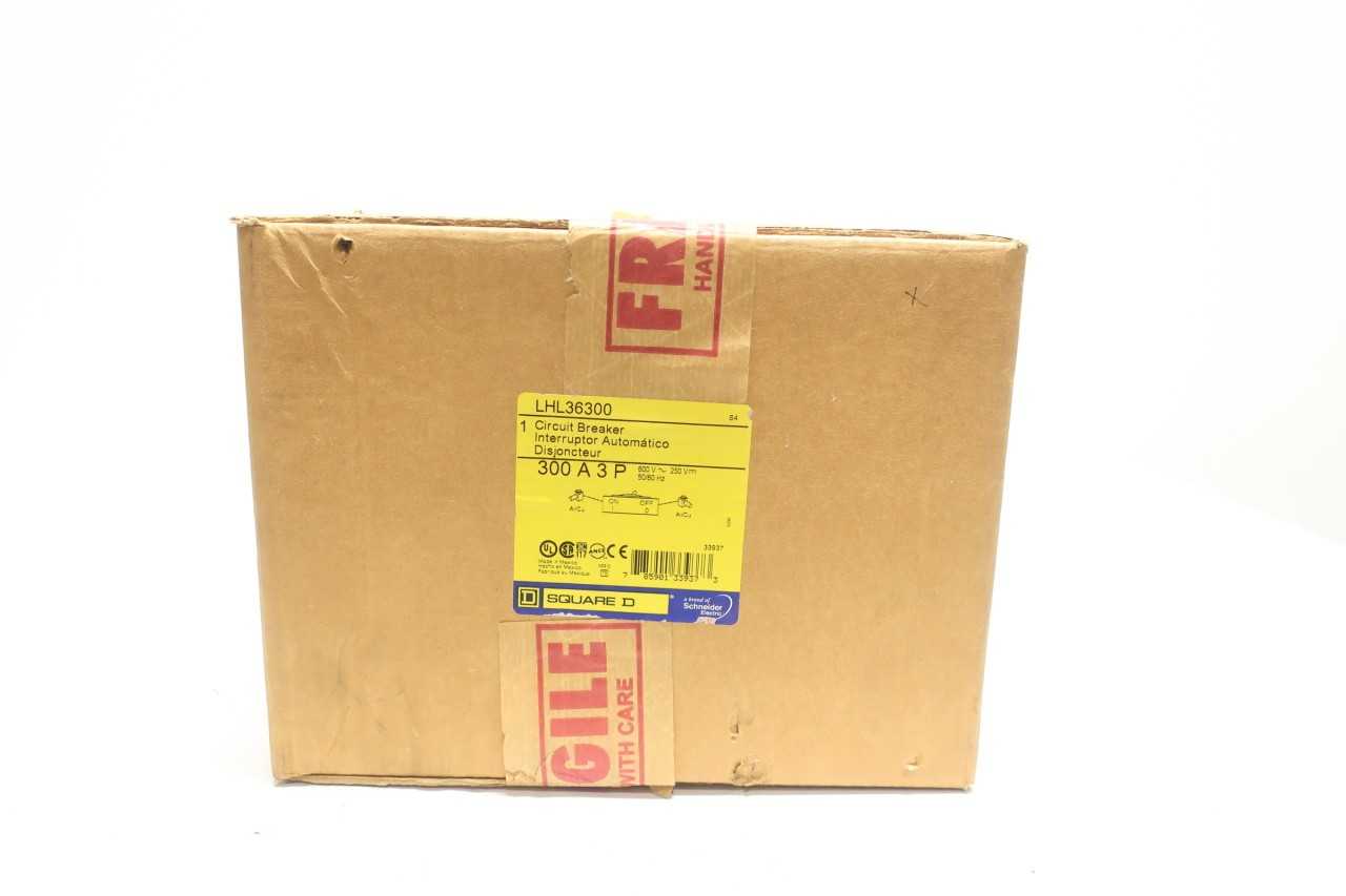 SQUARE D LHL36300 CIRCUIT BREAKER 300A - CIRCUIT BREAKERS SQUARE D LHL36300 CIRCUIT BREAKER 300A - CIRCUIT BREAKERS