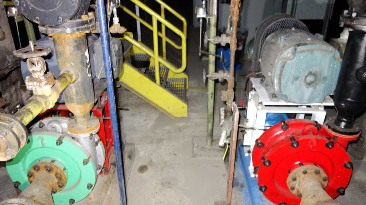 LOT OF 2 INGERSOLL RAND 100 M1R PUMPS 3X4 50HP MOTOR - ELECTRIC MOTORS
