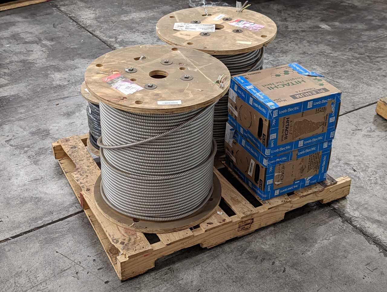 4000+ Ft of Cable - [12/3 MC Multi-Neutral, 2AWG DLO, Cat6] - ELECTRICAL COMPONENTS