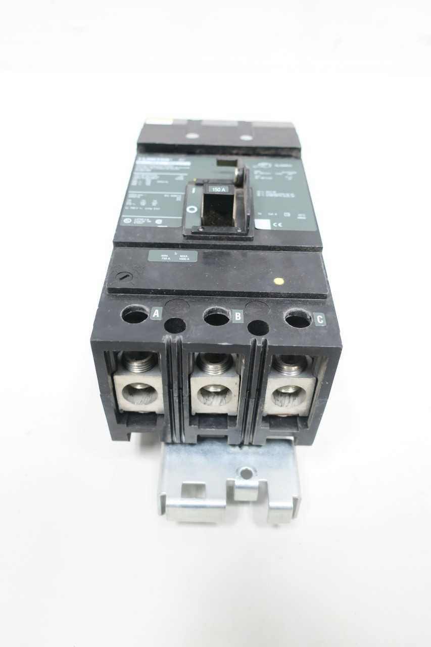 SQUARE D KI36150 3P 150A AMP MOLDED CASE CIRCUIT BREAKER - CIRCUIT BREAKERS