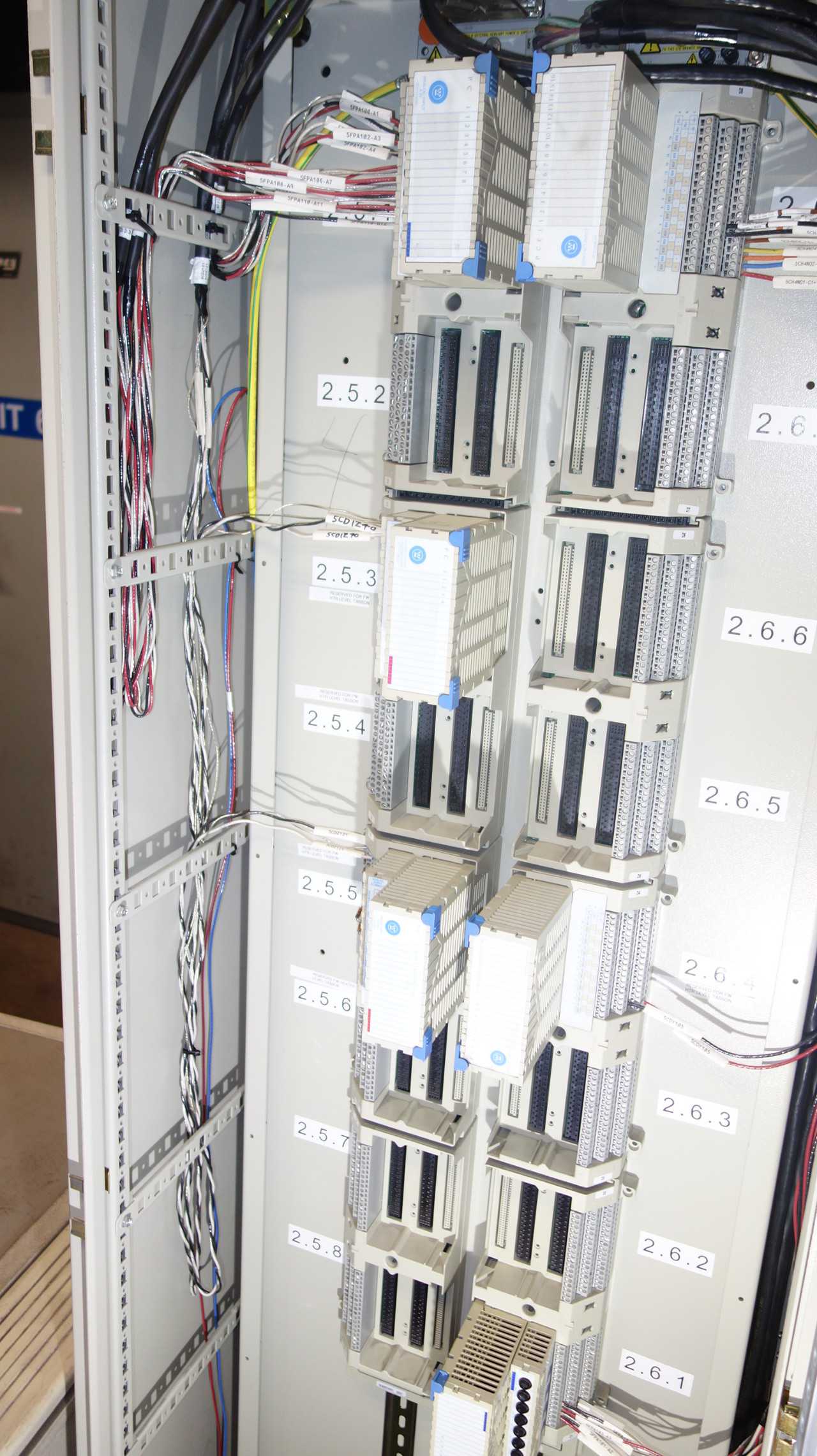 X7 WESTINGHOUSE OVATION CONTROL CABINETS W/ MODULES - AUTOMATION & CONTROLS