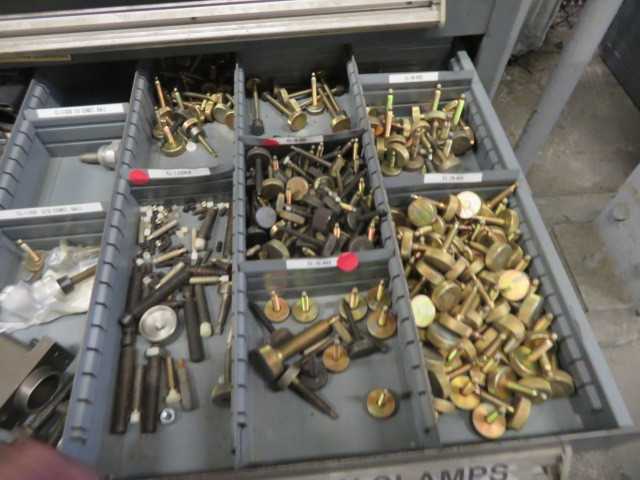 9 Drawer Stanley Vidmar and contents - MISCELLANEOUS