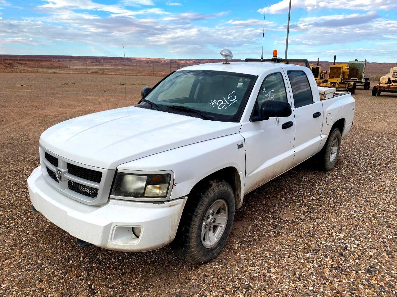 2010 Dodge Dakota Big Horn Crew Cab 4x4 Pickup Truck - HYDRO EXCAVATOR TRUCKS
