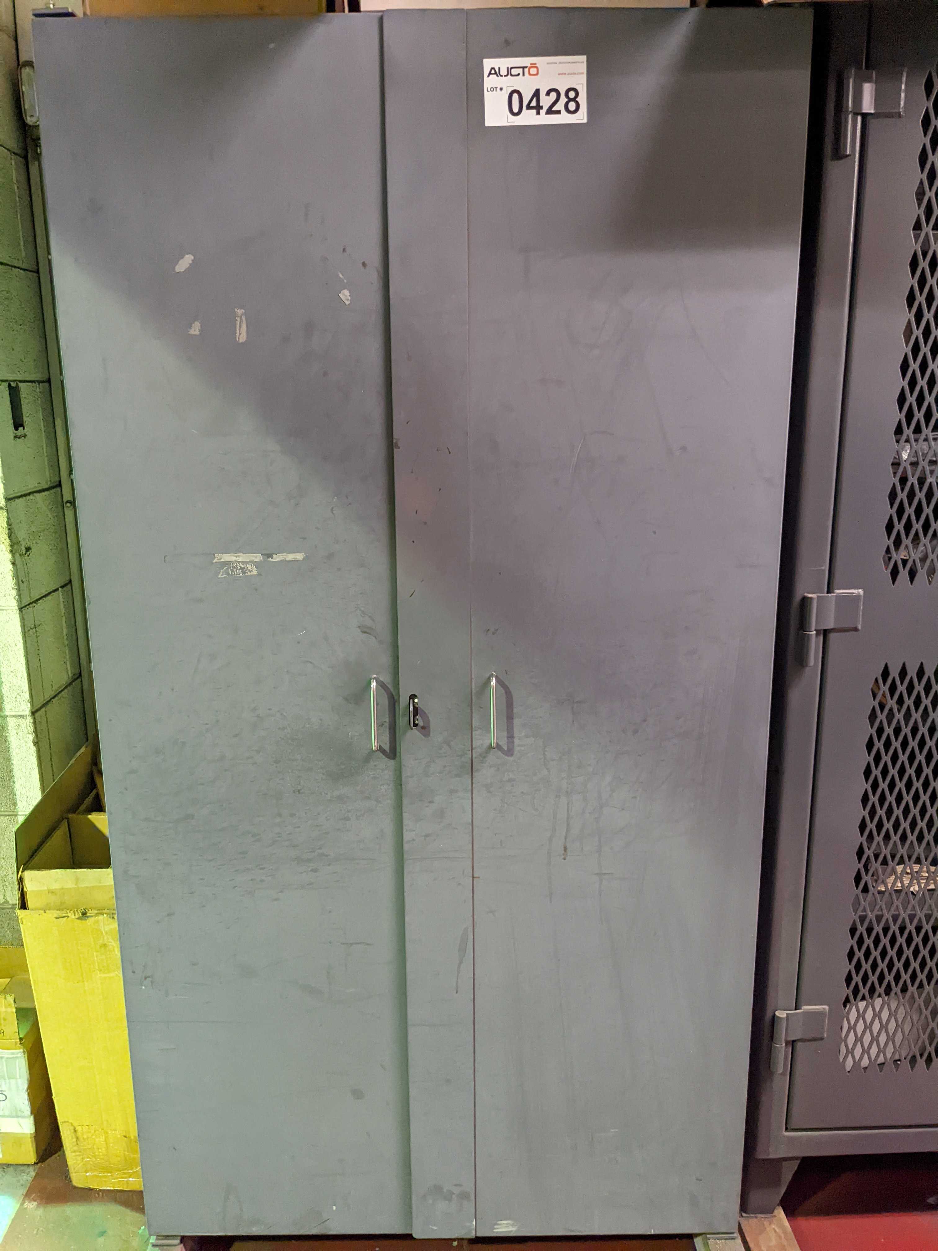 CABINET AND CONTENTS - INDUSTRIAL PARTS