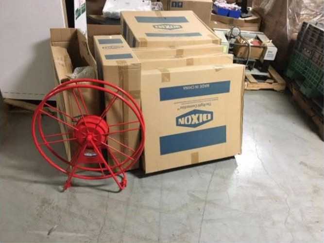 Lot of (13) Dixon Hose Reels - HOSE