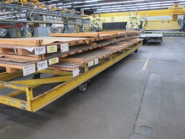Steel Tug Table, 6' X 40' - PLANT & FACILITY