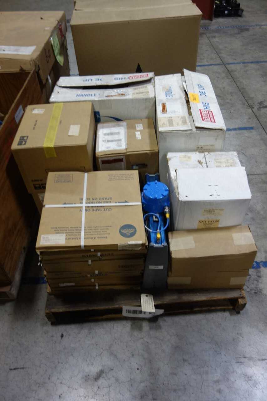 4 PALLETS OF ASSORTED MRO - INDUSTRIAL PARTS