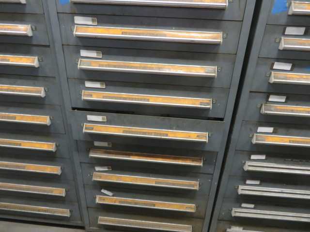 9 Drawer Stanley Vidmar and contents - MISCELLANEOUS
