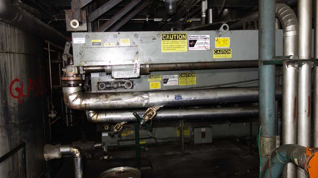 LOT OF 4 DIAMOND POWER IK600 300PSI 460V-AC SOOTBLOWER - PROCESS EQUIPMENT