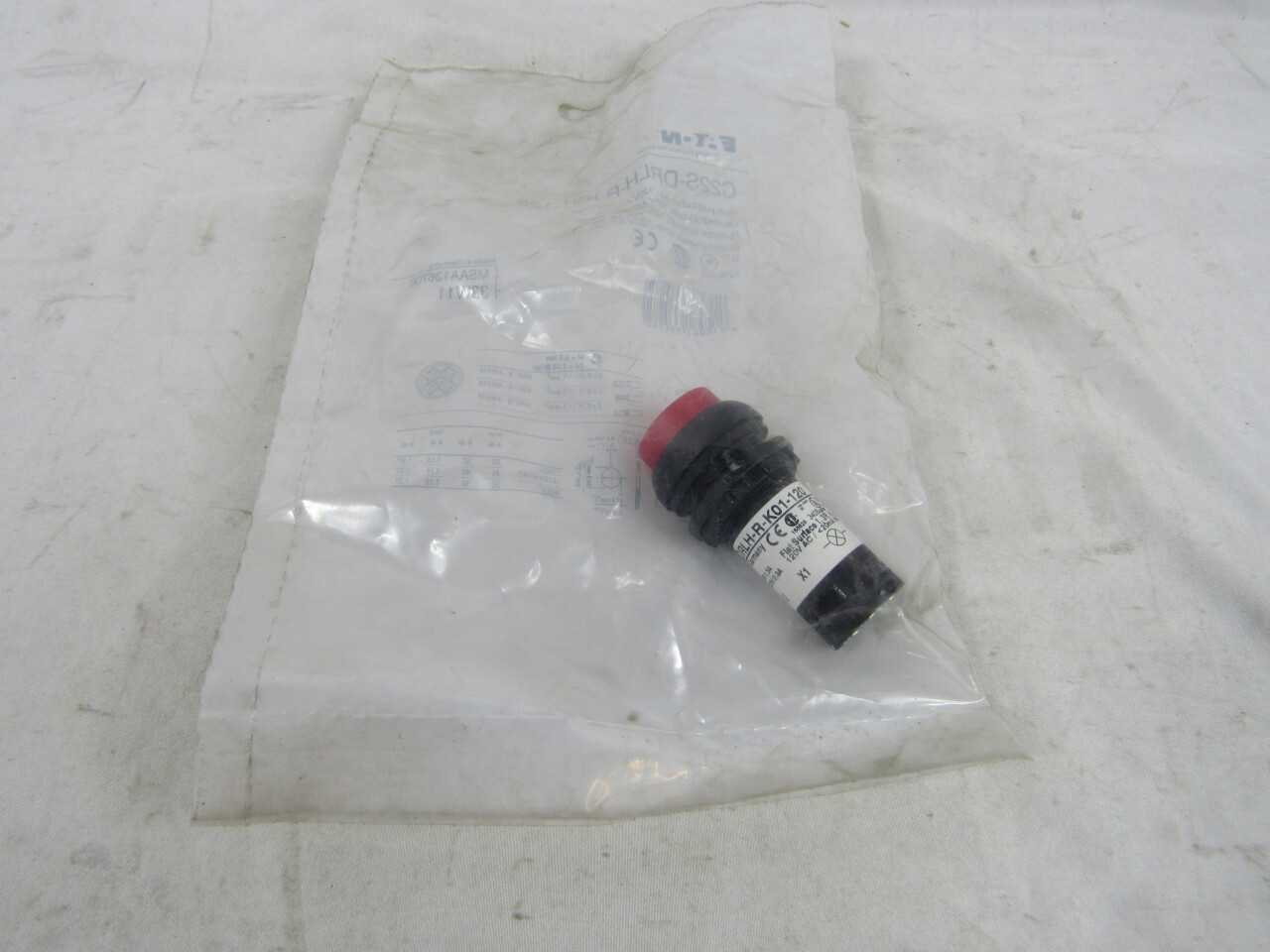 Quantity of 24x C22S-DRLH-R-K01-120 Pushbuttons - ELECTRICAL COMPONENTS