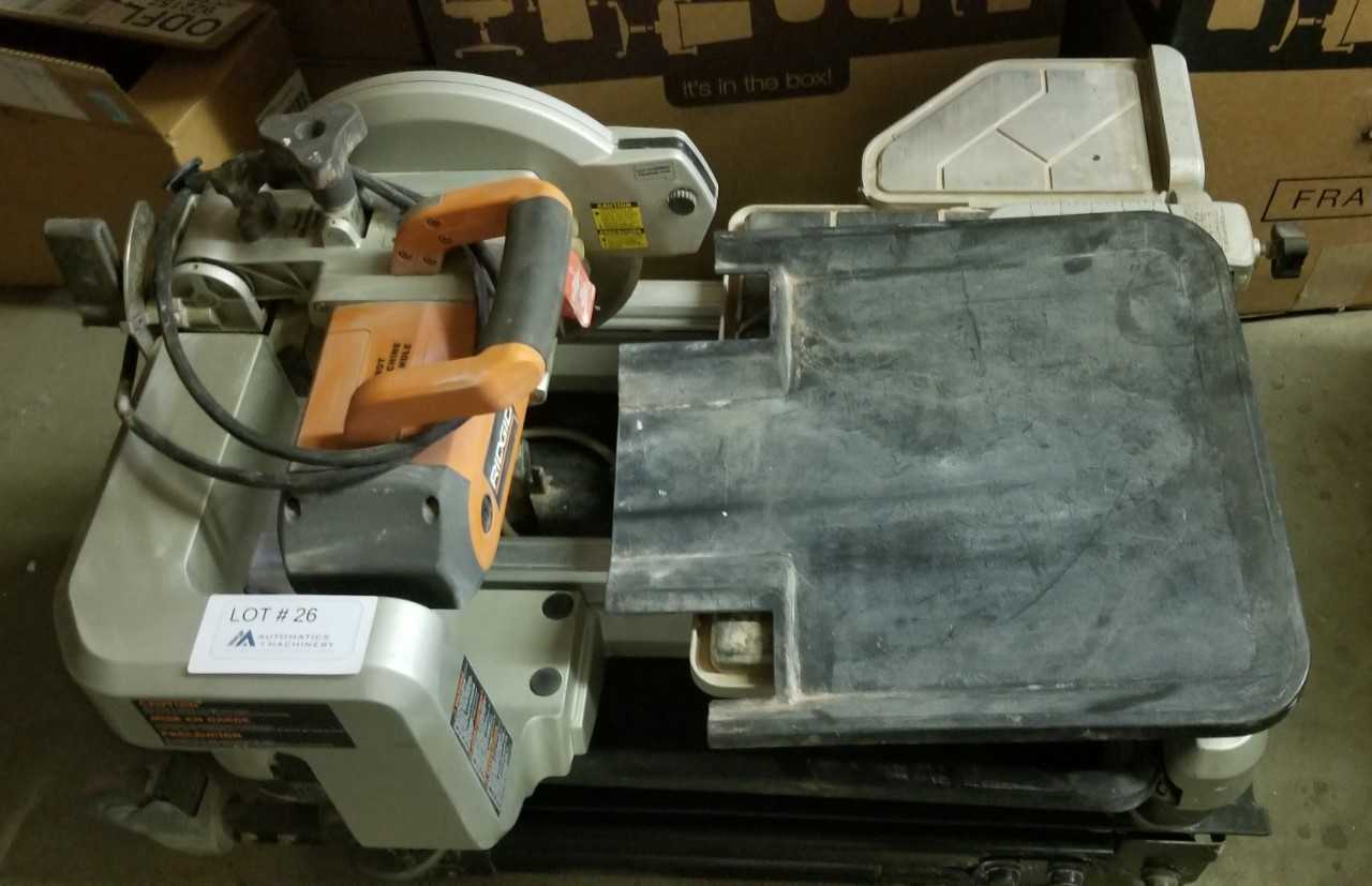 Rigid Saw - MISCELLANEOUS Rigid Saw - MISCELLANEOUS