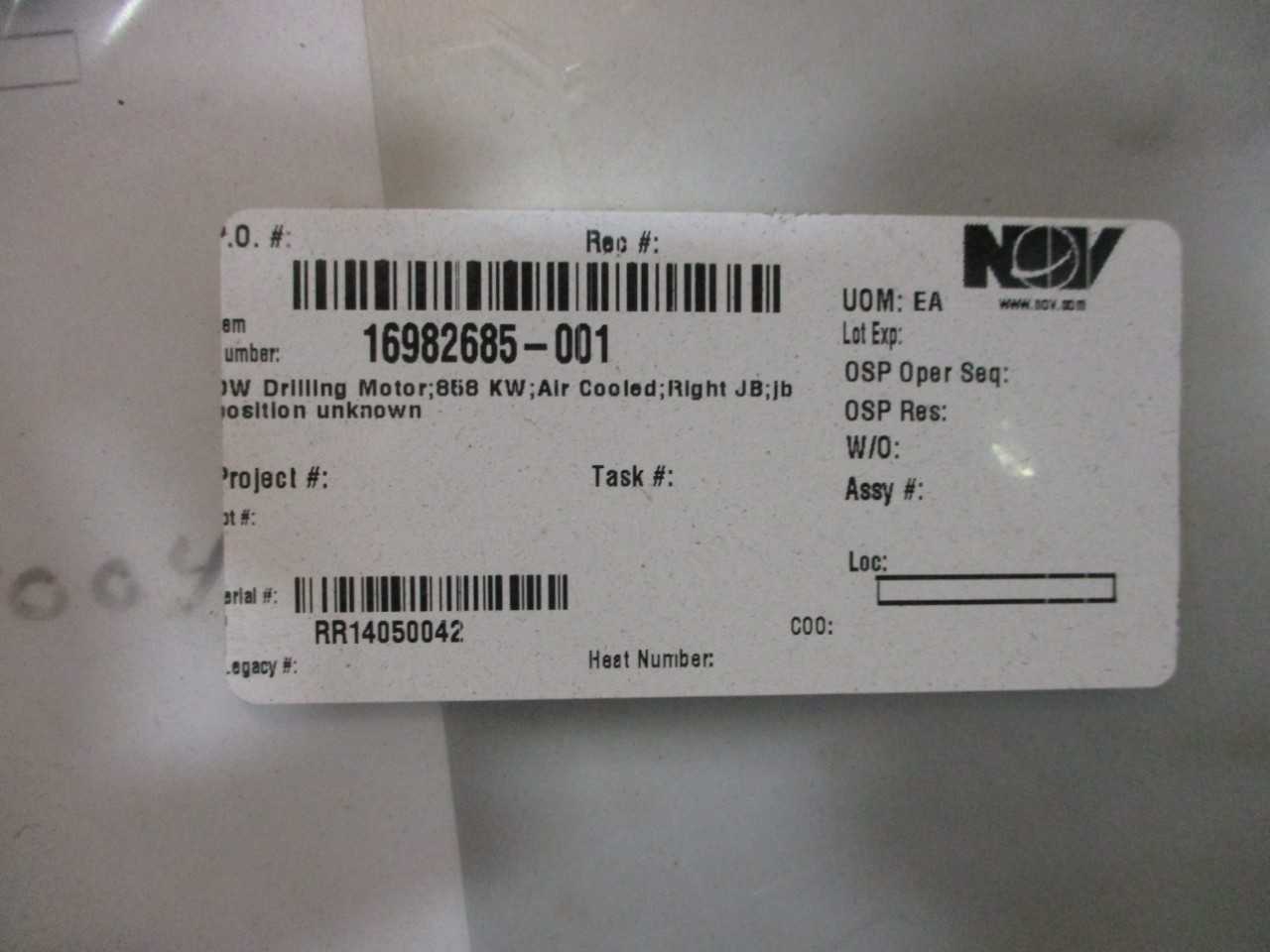 General Electric 5GEB22A5 AC Electric Motor - Right Hand JB ( UNUSED) QTY 1 - ELECTRIC MOTORS