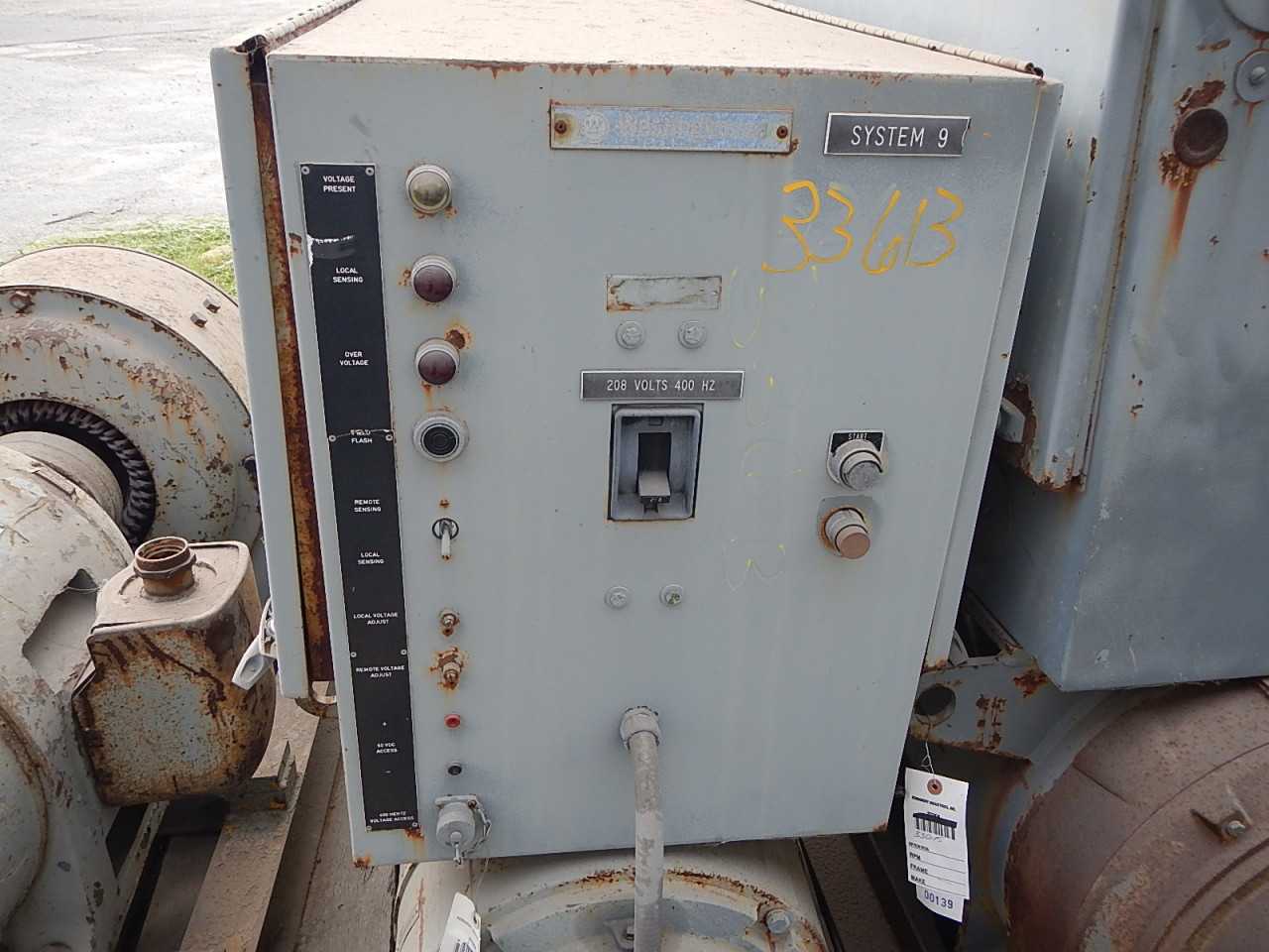 75 KVA Westinghouse Synchronous Motor Generator - ELECTRIC MOTORS