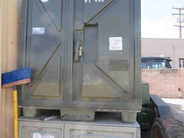 Fiberglass Reusable Storage Unit, 48” x 40” x 47” approx. 56 cube Ft Storage - MATERIAL HANDLING