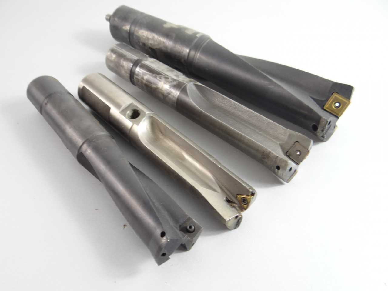 4 Indexable Drills Coolant Thru Kendex Metcut And  Mitsubishi - MACHINING ACCESSORIES & TOOLING