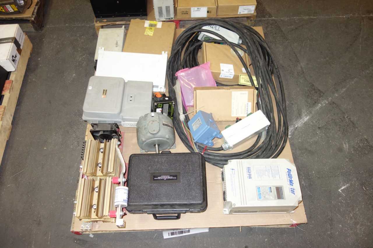 4 PALLETS OF ASSORTED ELECTRICAL AUTOMATION AND CONTROLS - ELECTRICAL COMPONENTS