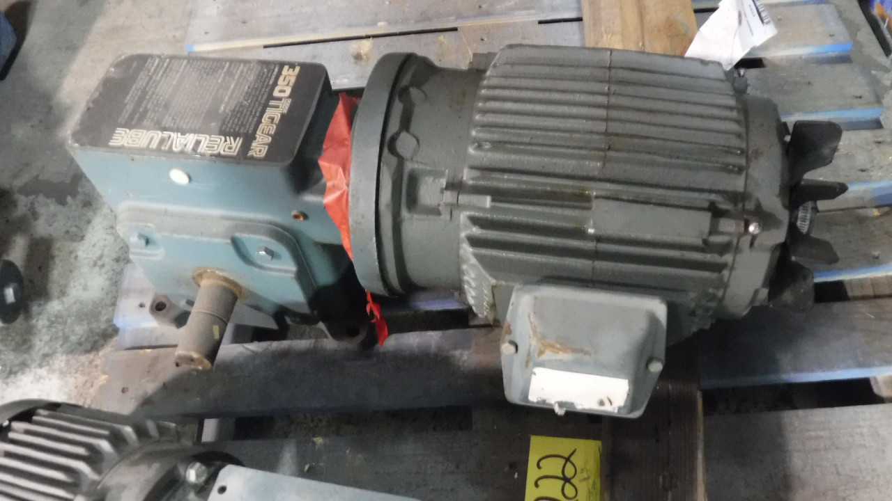 3 HP 1730 RPM 180TC Frame Reliance Gear Motor Model P18G1014 - MISCELLANEOUS